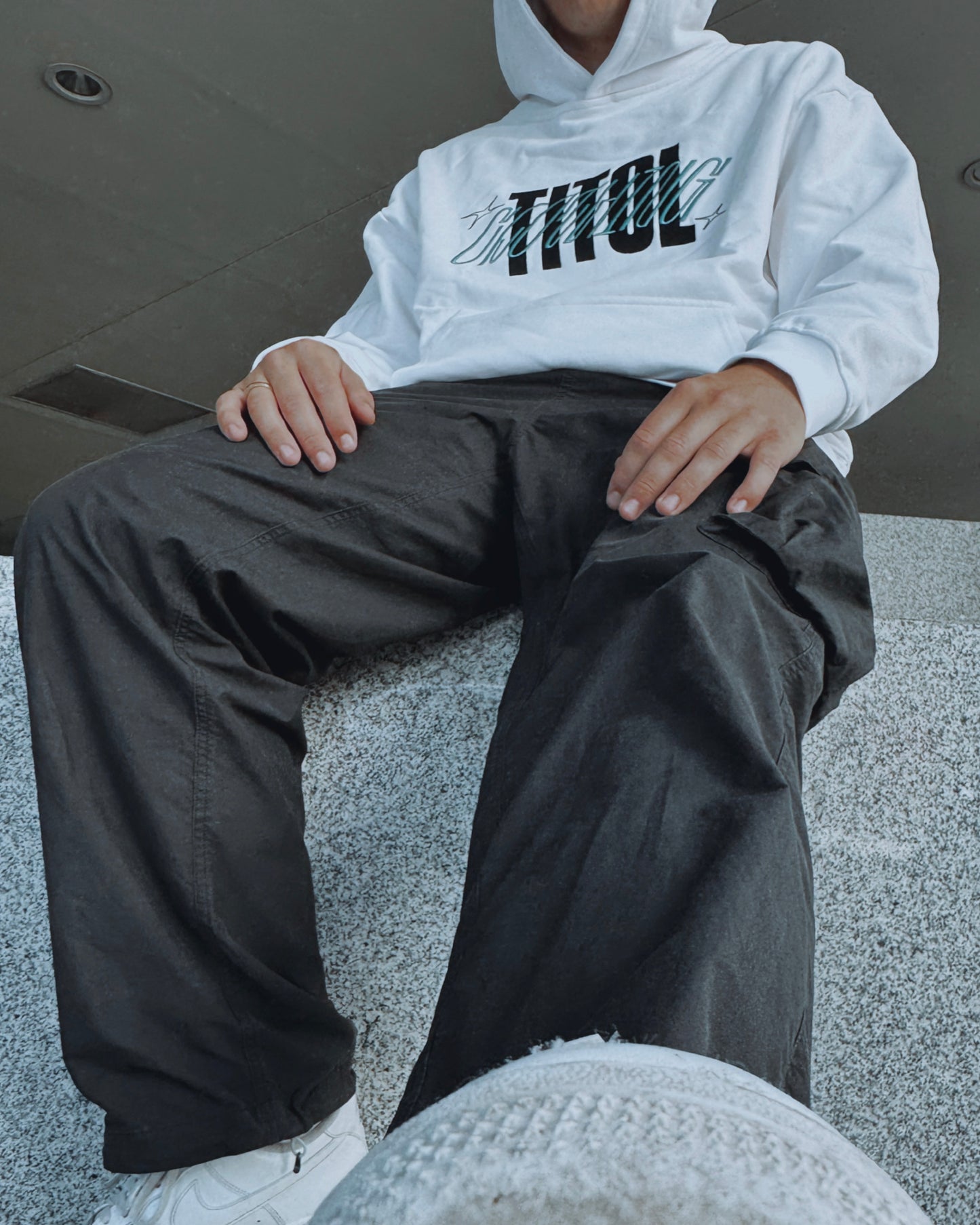 Namedrop Hoodie White