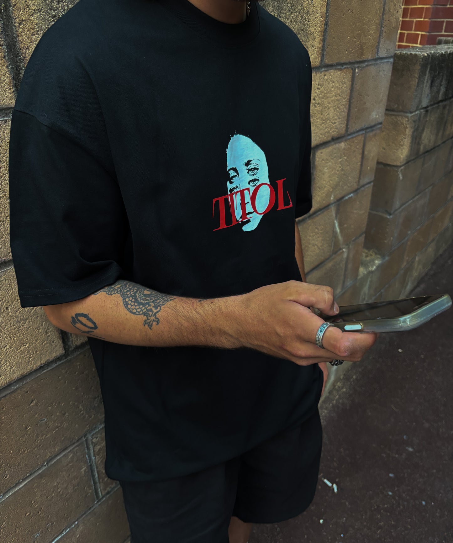 4eyes Tee Black