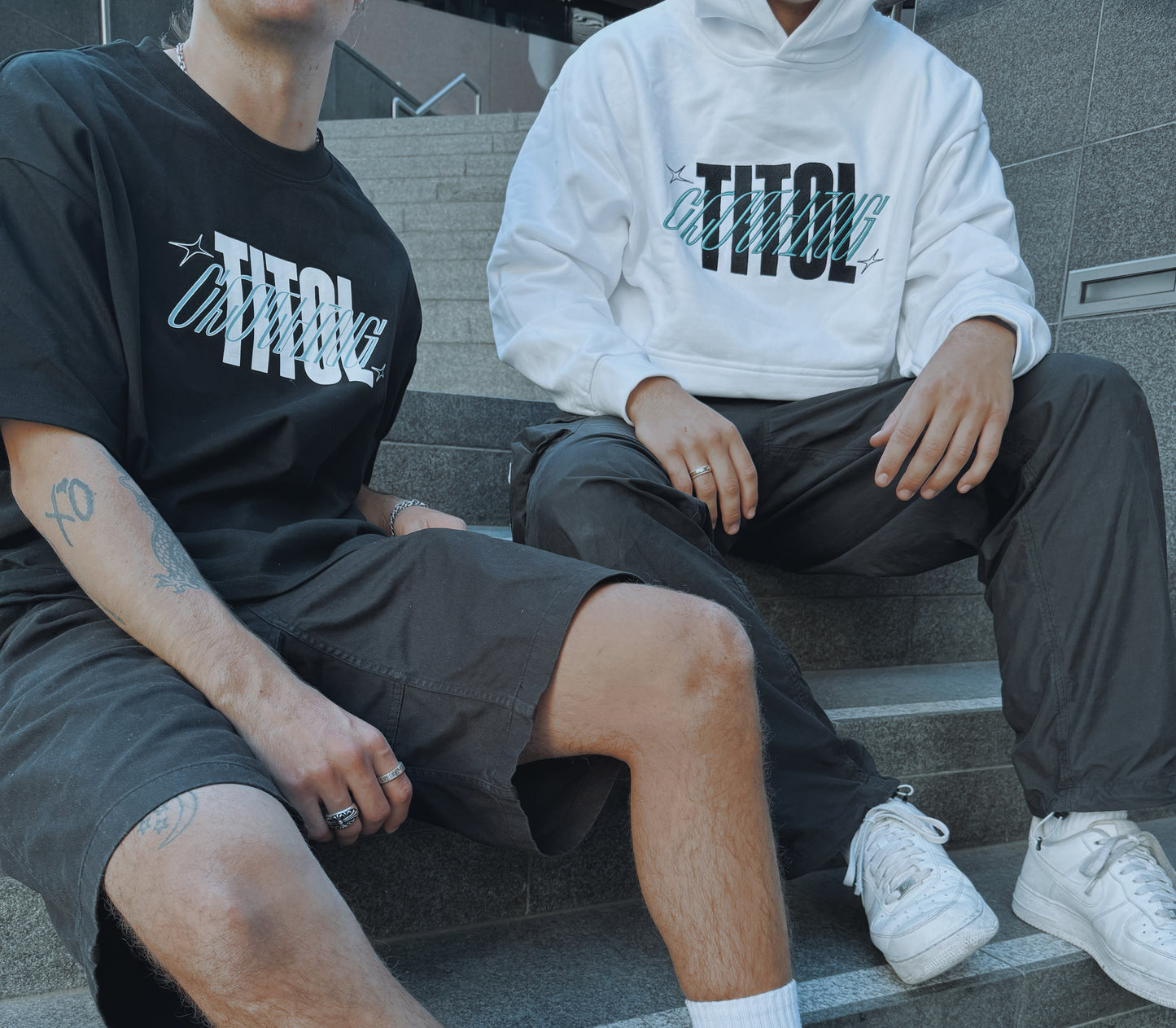 Namedrop Hoodie White